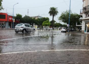 La lluvia, protagonista de la ciudad de Rafaela
