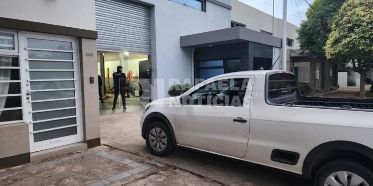 Allanamiento en barrio Malvinas Argentinas por un hecho de amenazas