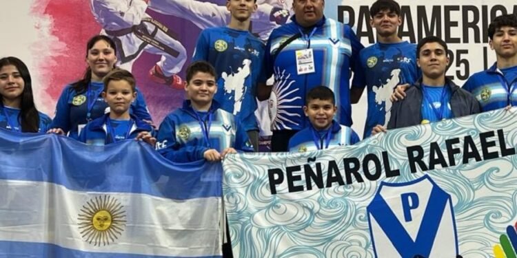 Destacada actuación de taekwondistas rafaelinos en el Panamericano de Chile