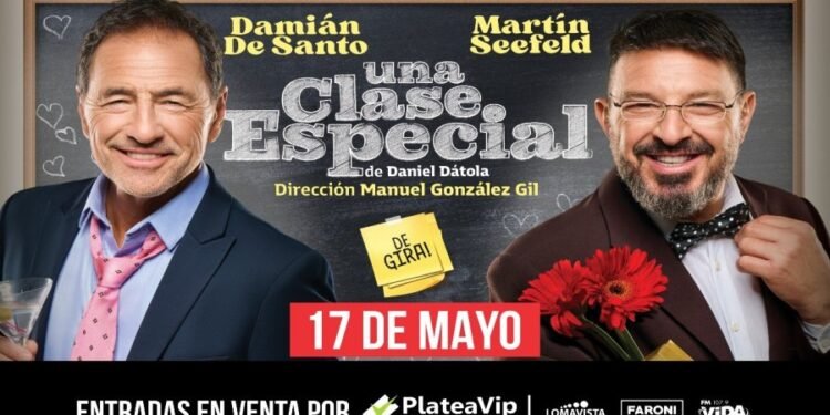 «Una clase especial»: De Santo y Seefeld se suben al escenario con una comedia sobre el amor, el engaño y la seducción