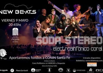 Soda Estéreo en clave sinfónica: un show solidario llega al Teatro Municipal de Santa Fe