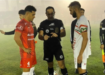 Federal A: en una lluvia de goles, el 9 empató ante Las Parejas