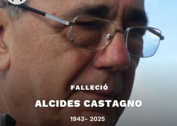 Falleció Alcides Castagno, figura clave de la cultura y los medios en Rafaela
