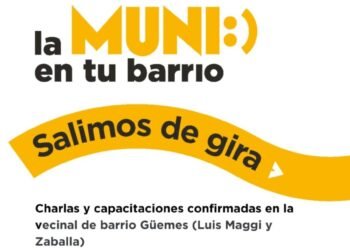 Barrio Güemes recibe a “La Muni en tu barrio” con tres jornadas para aprender y prevenir