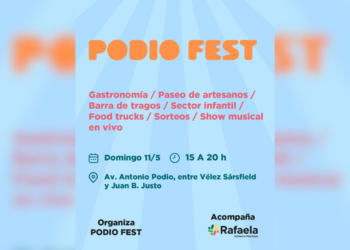 Llega Podio Fest, una jornada para disfrutar en familia y con amigos