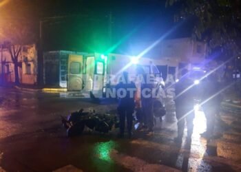 Accidente en Chiaraviglio y Mainardi: una joven resultó lesionada