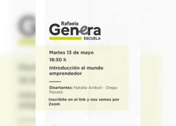 Ya está abiertas las inscripciones para la primera clase de “Rafaela Genera Escuela”