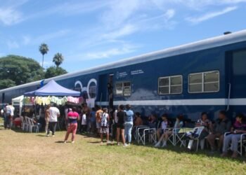 El tren sanitario y social del Ministerio de Capital Humano brindará servicios en Rafaela