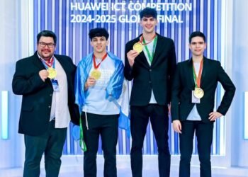 Orgullo rafaelino: estudiantes de UNRaf ganaron el segundo puesto en competencia mundial de Huawei