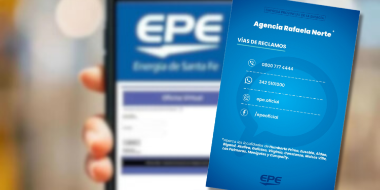 La EPE incorpora canales de atención para los usuarios de Agencia Rafaela Norte