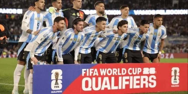 Argentina rescató un empate ante Colombia