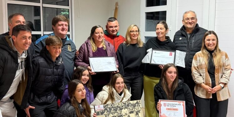 Hugo Riberi fue homenajeado en Lehmann por su legado deportivo y social