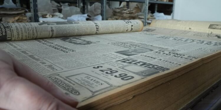 El Archivo Provincial de la Memoria recibirá 200 tomos del Diario La Tribuna
