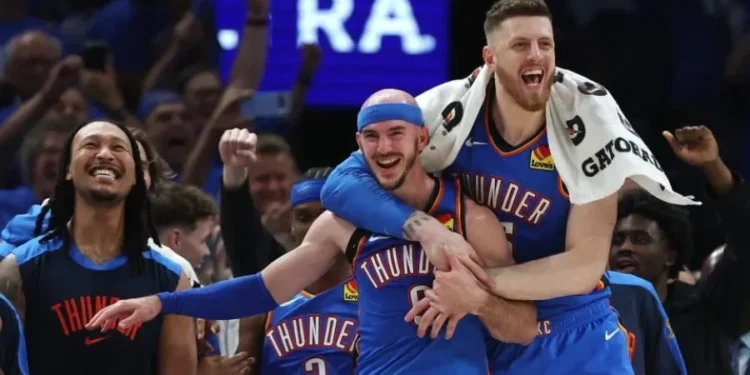 Oklahoma City Thunder se coronó campeón por primera vez en la NBA