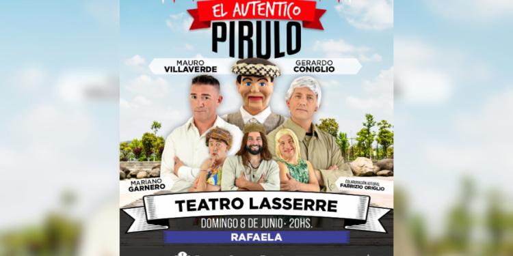 “El Auténtico Pirulo”: nueva obra de comedia que combina humor y música