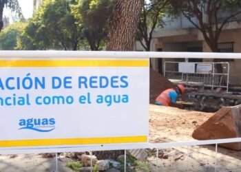 Trabajos en el barrio Virgen del Rosario: sin agua hasta las 10