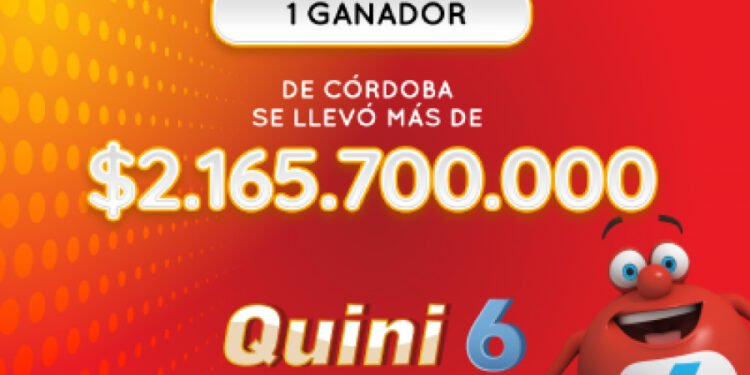 ¡Un apostador se llevó más de $2.100 millones en el Quini 6!