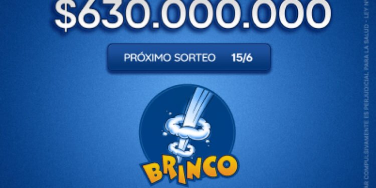Este domingo el Brinco sorteará un pozo de $630 millones estimados