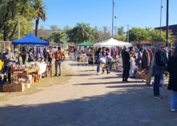 Barrio Sarmiento: el Mercado de Pulgas convocó a una gran participación vecinal
