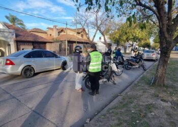 Controles de tránsito: en pocas horas detectan 23 motociclistas con falta de documentación