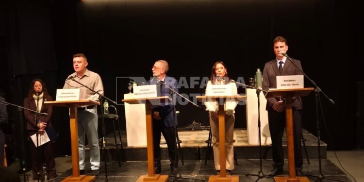 Debate de candidatos rafaelinos: las estrategias, lo que se dijo y lo que quedó