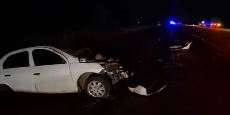 Accidente fatal en Suardi: un automovilista chocó de frente contra un camión y perdió la vida