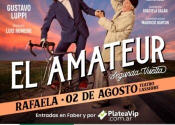 Mauricio Dayub se presenta en Rafaela con “El amateur, segunda vuelta»
