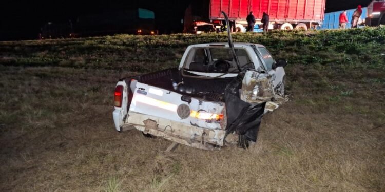 Grave accidente en la Ruta 34: chocaron dos camiones y una camioneta