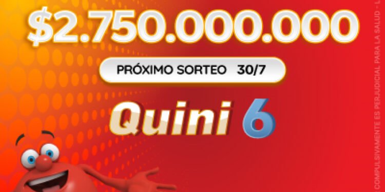 ¡Una nueva oportunidad! ¡El Quini quedó vacante y el miércoles te esperan $2.750 millones!