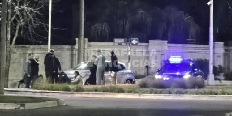 Accidente de tránsito en el sur de la ciudad: una pareja y su beba resultaron lesionados