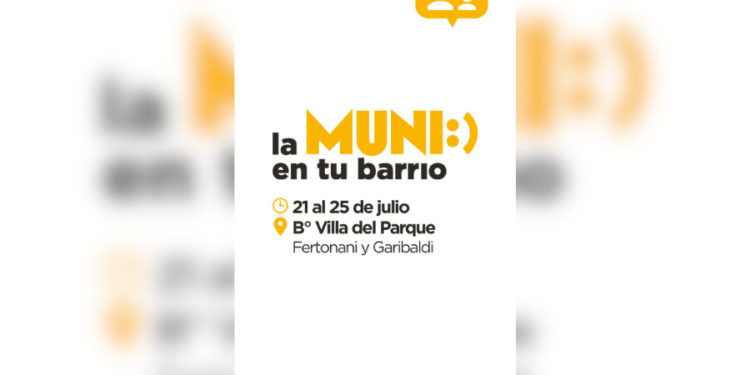 «La Muni en tu barrio» se traslada al barrio Villa del Parque