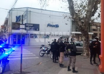 Efectivos policiales y agentes de GUR en pleno centro: ¿qué ocurrió?