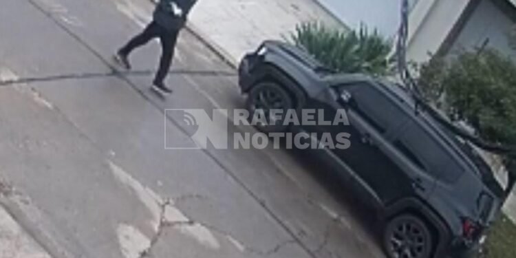 Se encontró con un ladrón dentro de su auto y evitó que se robe pertenencias