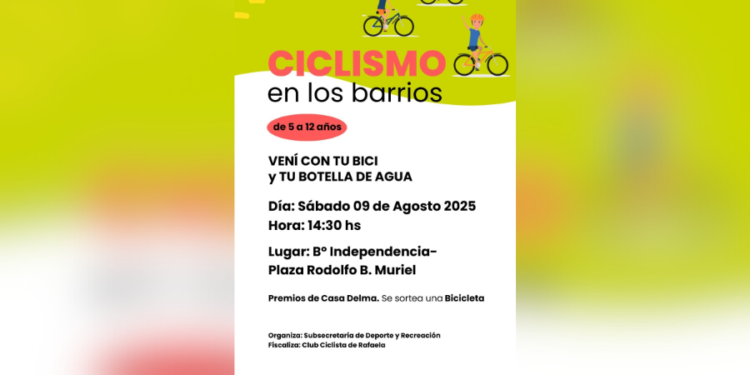Se viene otra edición de “Ciclismo en los Barrios”