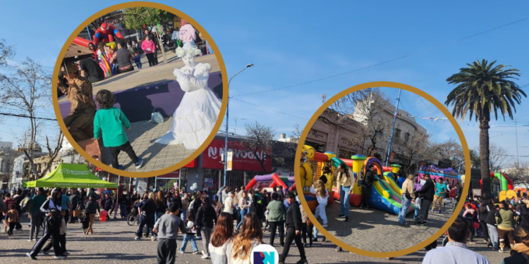 Se festejó el Día del Niño con juegos, espectáculos y sorpresas