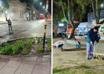 La ciudad avanza en la limpieza y mantenimiento de espacios públicos