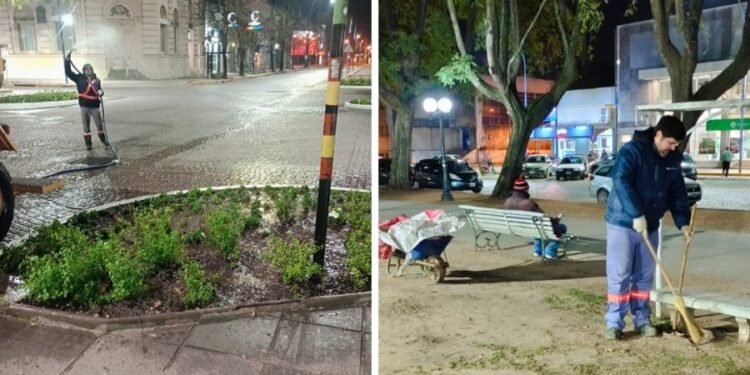 La ciudad avanza en la limpieza y mantenimiento de espacios públicos