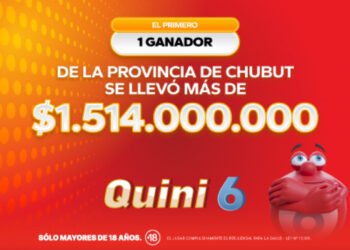 Un chubutense se llevó más de $1.500 millones en el Quini 6