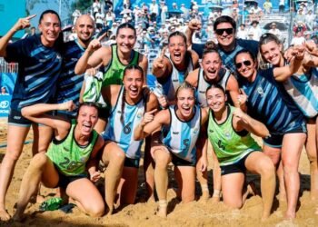 Las Kamikazes, campeonas de los Juegos Mundiales de beach handball