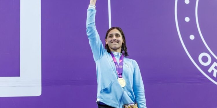 Juegos panamericanos juveniles: nueva medalla de oro y dos récord en natación