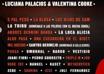 Que sea rock rafaela 2025 presenta su tercera edición: más de 20 bandas y grandes figuras nacionales