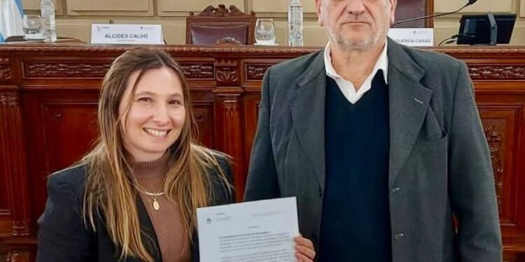 Calvo apoyó el dictamen sobre la causa Malvinas y el reconocimiento Constitucional de Colegios y Consejos Profesionales