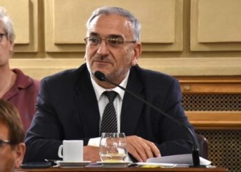 Calvo participó de reuniones de comisiones y de la sesión de la convención reformadora de la Provincia de Santa Fe