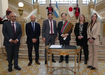 Pullaro recibió al embajador de Japón en Argentina