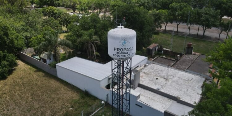 Para garantizar el derecho y el acceso al agua potable, Provincia finalizó una obra imprescindible en Colonia Cello