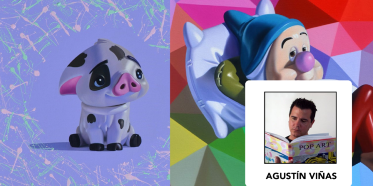 Agustín Viñas presenta en Santa Fe su obra hiperrealista con guiños pop y conceptuales