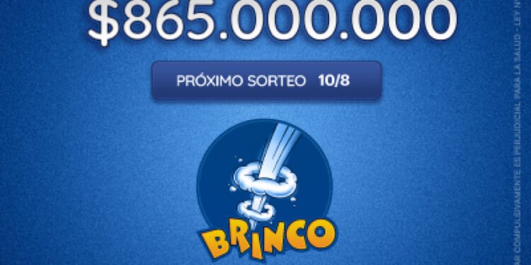 ¡Este domingo el Brinco se viene con un pozo de $865 millones!