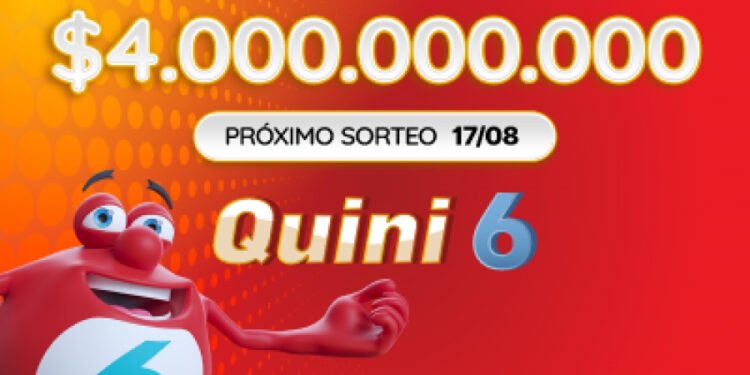 Este domingo se viene un pozo de $4.000 millones en el Quini 6