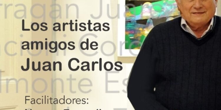 Juan Carlos y sus amigos artistas