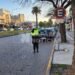Corte de tránsito en avenida Santa Fe por retiro de un árbol en riesgo